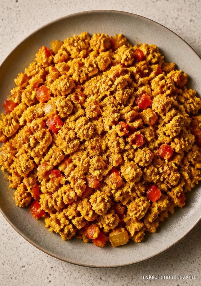 Pumpkin Tofu Scramble