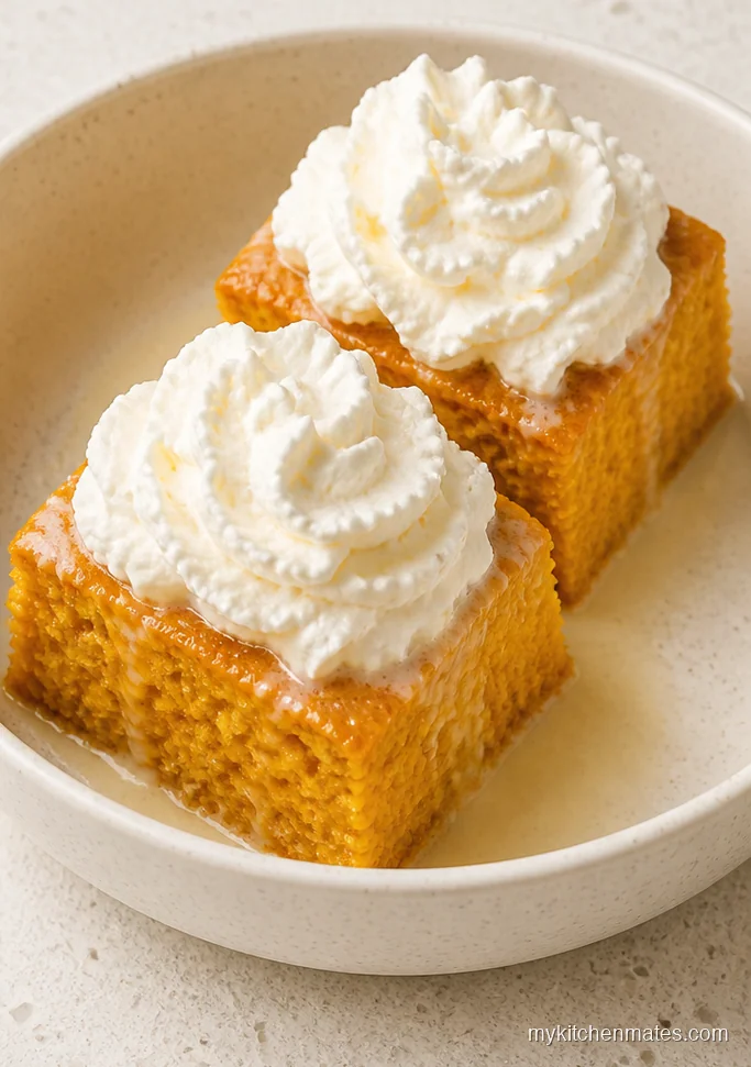 Pumpkin Tres Leches Yellow Cake