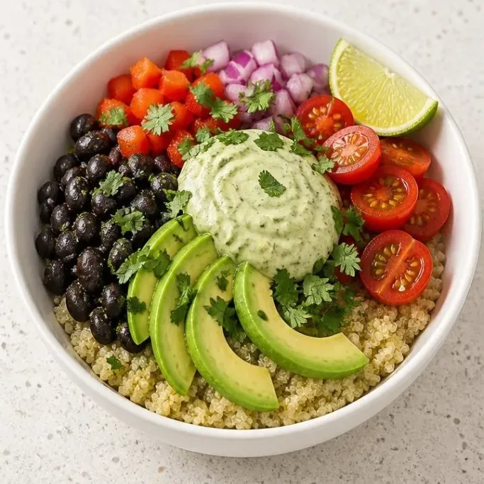 30-Minute Quinoa Burrito Bowl Quinoa Burrito Bowl