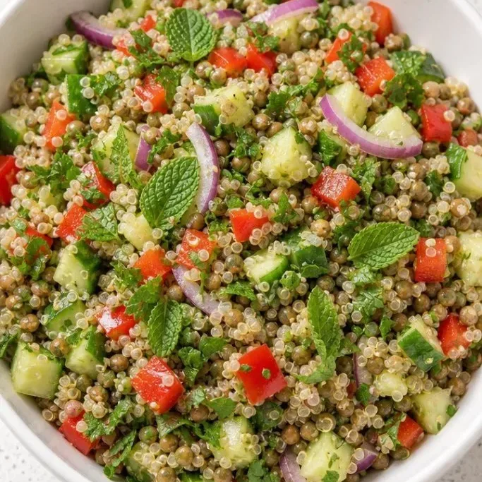Quinoa Lentil Salad