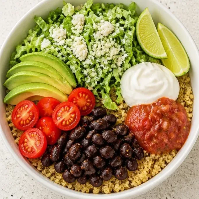 Quinoa Taco Bowl