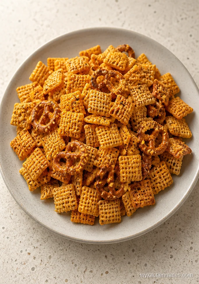 Ranch Cheddar Fall Chex Mix
