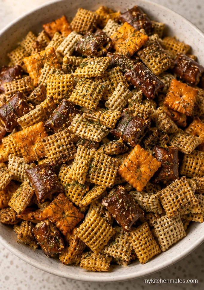 Ranch Christmas Chex Mix
