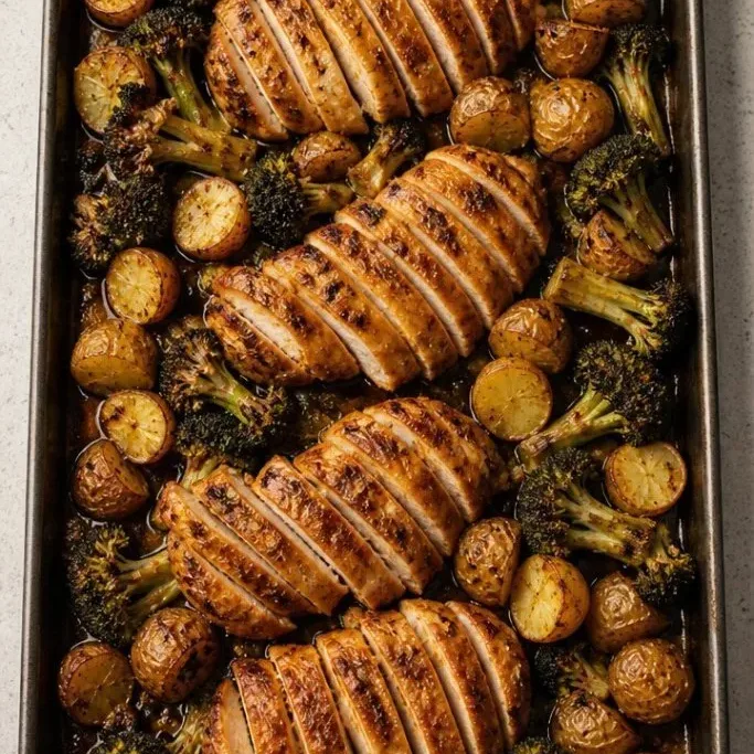 Ranch Sheet Pan Chicken