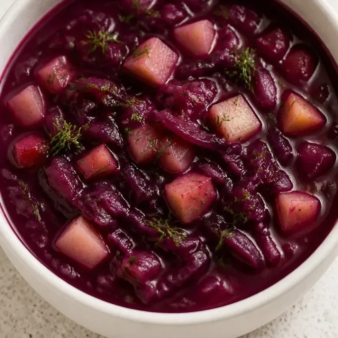 Quick Red Cabbage Soup Red Cabbage Soup