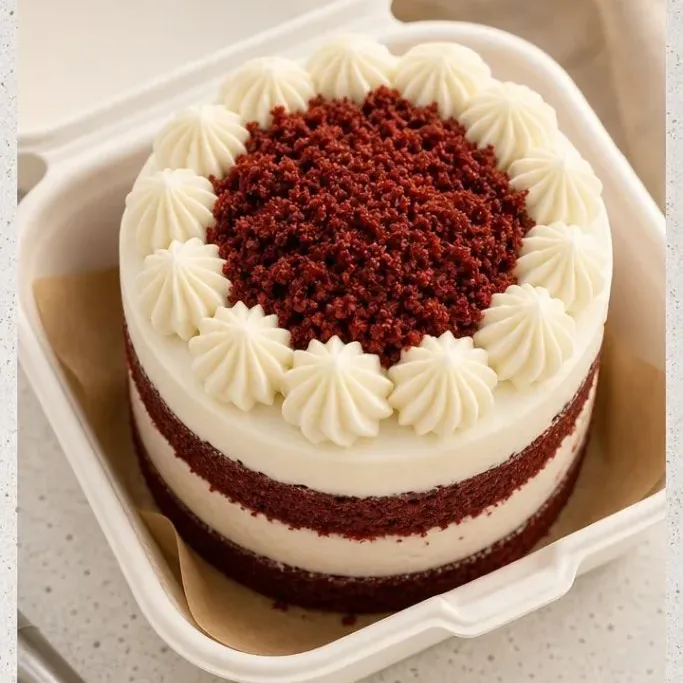 Red Velvet Bento Cake