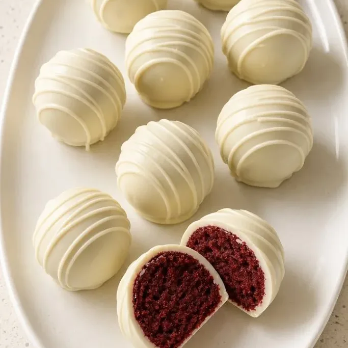 Red Velvet Cake Balls