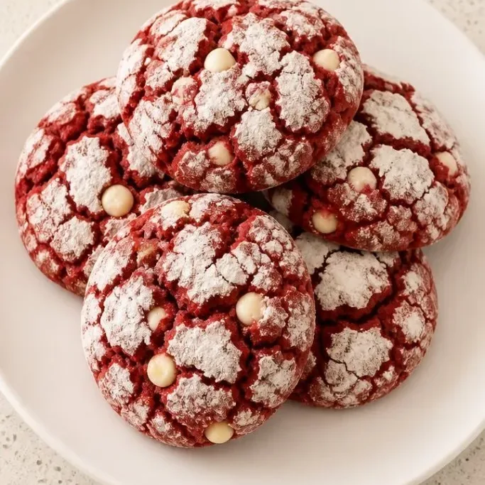 Red Velvet Christmas Cookies