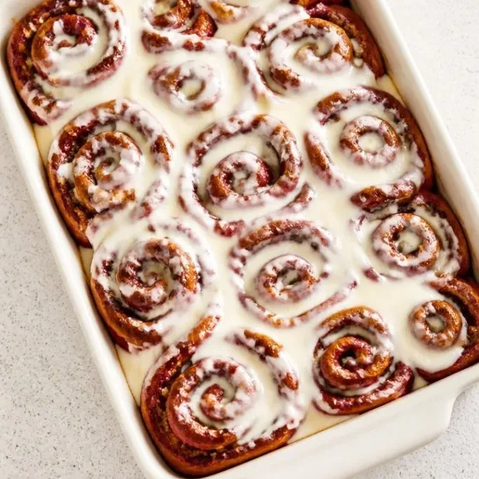 Soft Red Velvet Cinnamon Rolls with Cream Cheese Frosting Red Velvet Cinnamon Rolls