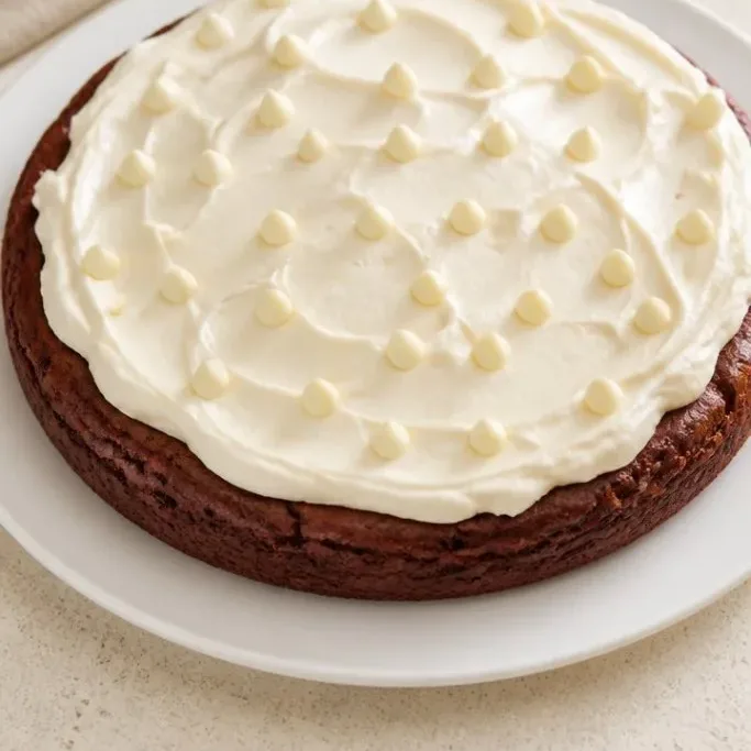 Soft Red Velvet Cookie Cake with Cream Cheese Frosting Red Velvet Cookie Cake