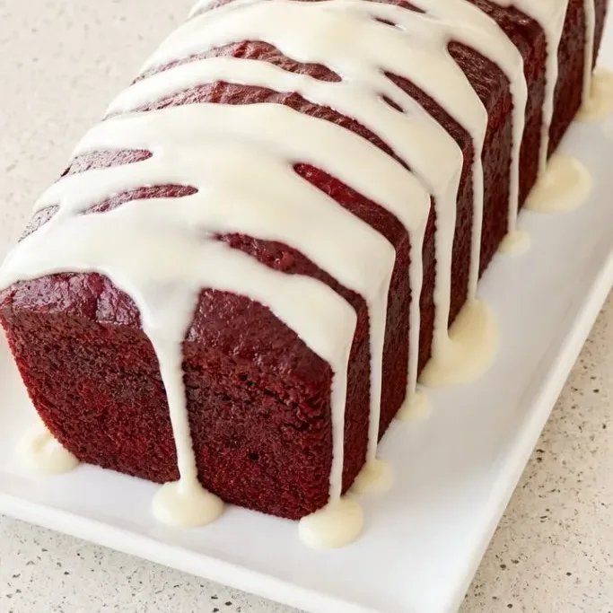 Red Velvet Loaf Cake