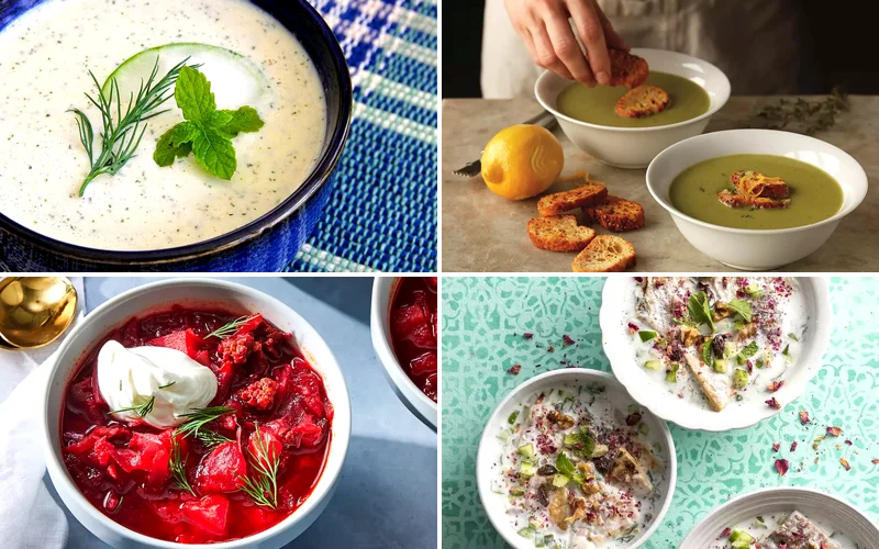 15 Amazing Summer Soups That Make Hot Weather Cooking Fun refreshing summer soup recipes featured