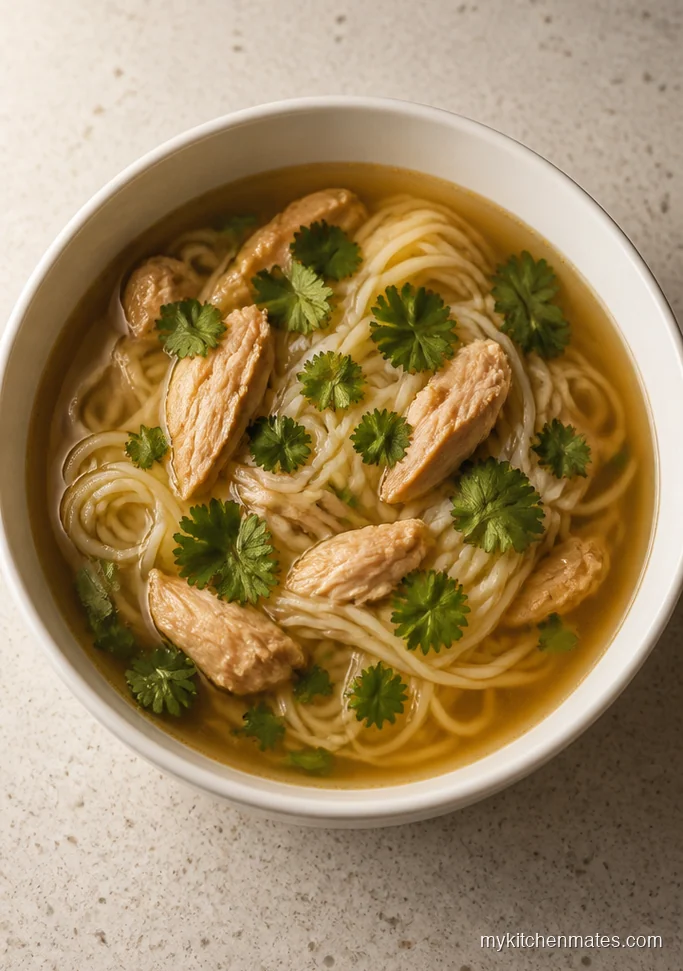 12 Chicken Noodle Soup Recipes for Cold Nights and Comfort Rice Noodle Chicken Soup