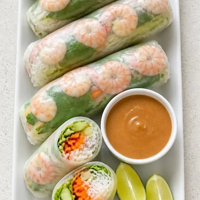 15-Minute Shrimp Rice Paper Rolls Rice Paper Rolls