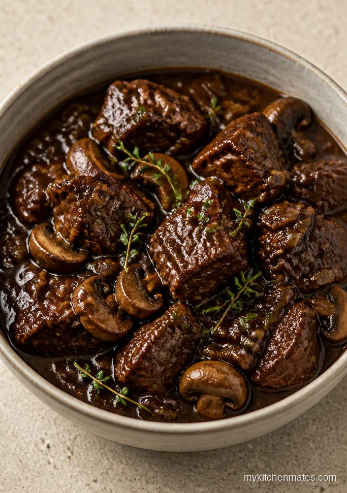 10 Slow Cooker Lamb Stew Recipes for Cozy Weeknights Rich Balsamic Lamb Stew with Mushrooms