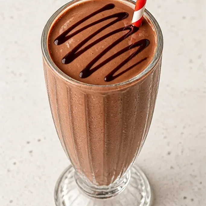 Rich Chocolate Milkshake
