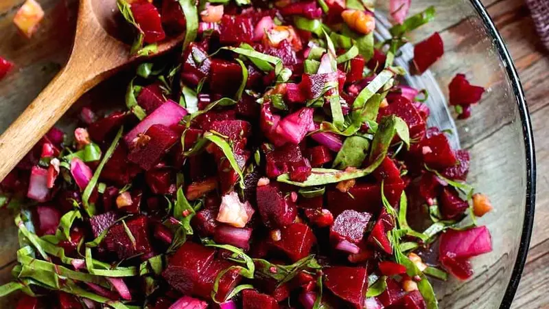 Roasted Beet Salad Food photo of Roasted Beet Salad