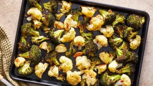 Food photo of Roasted Broccoli & Cauliflower