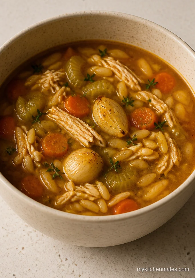 13 Chicken Orzo Soup Recipes You'll Make on Repeat Roasted Garlic Chicken Orzo Soup