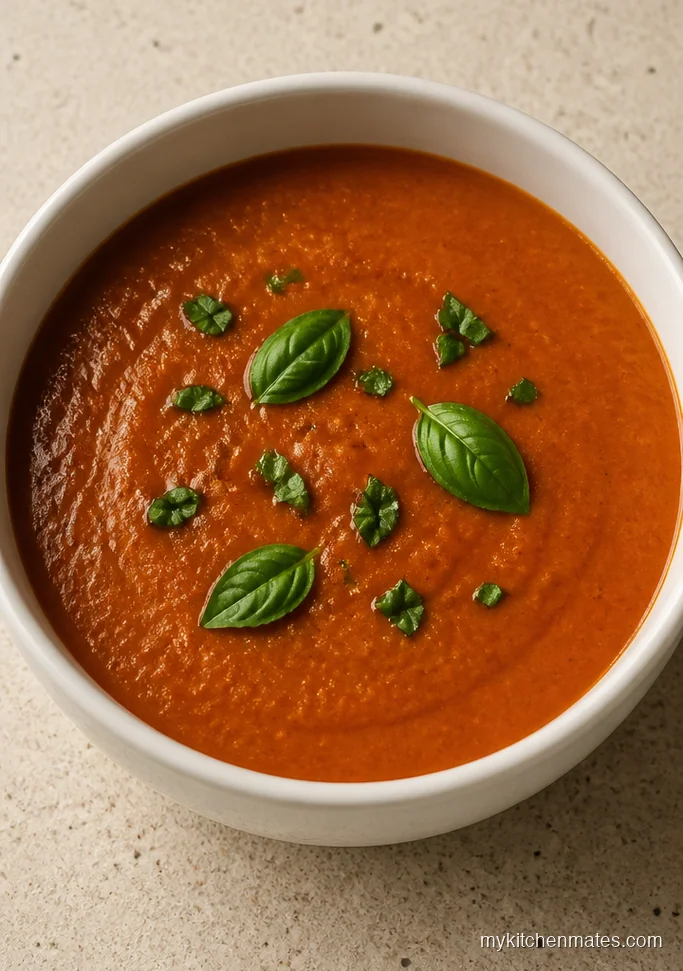 Roasted Garlic Tomato Soup