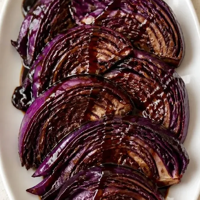 Roasted Red Cabbage