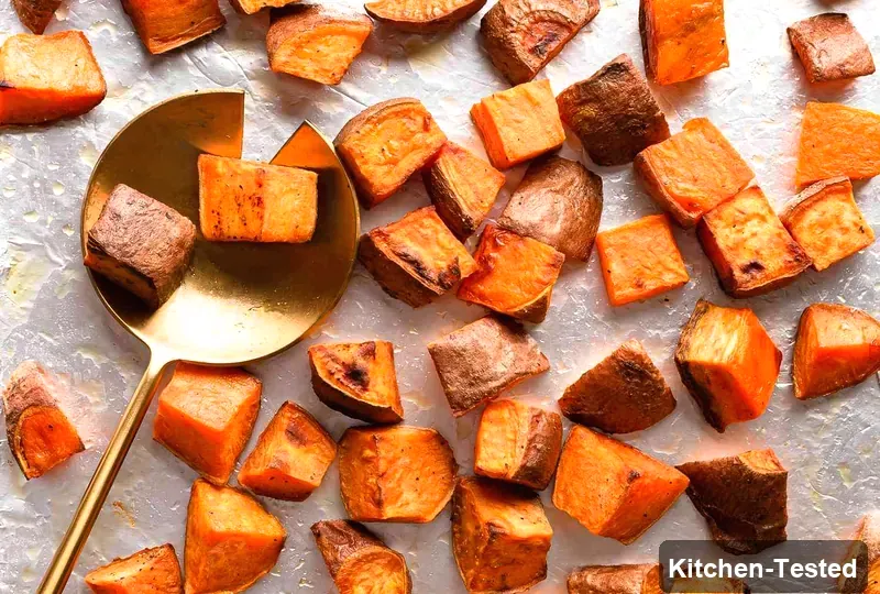 Perfect Roasted Sweet Potatoes roasted sweet potatoes