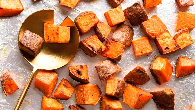 Perfect Roasted Sweet Potatoes Food photo of Roasted Sweet Potatoes