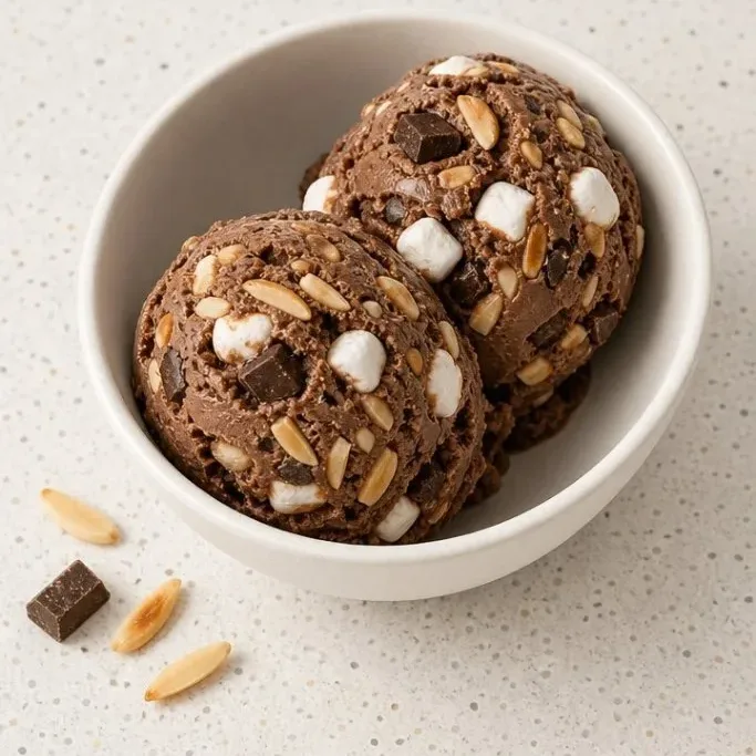 Rocky Road Ice Cream