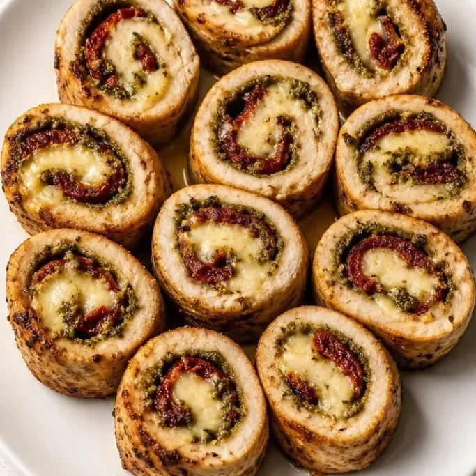 Pesto and Sun-Dried Tomato Rolled Chicken Breast Rolled Chicken Breast