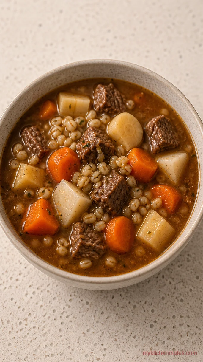 12 Beef Barley Soup Slow Cooker Recipes for Cold Weeknights Root Vegetable Beef Barley Soup
