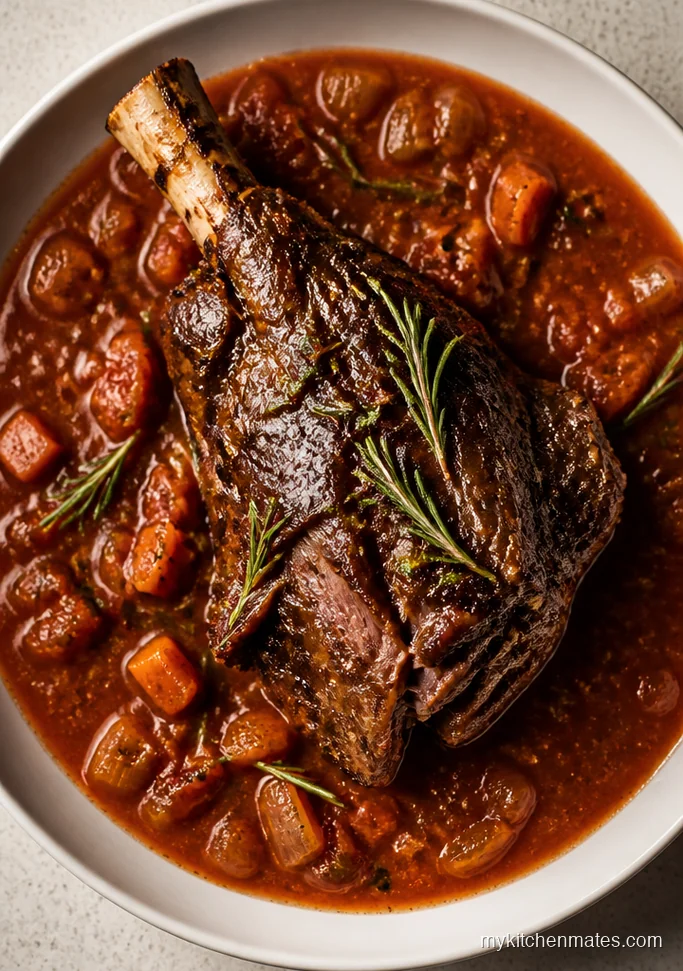 10 Lamb Slow Cooker Recipes for Deep Flavor on Busy Days Rosemary Lamb Shanks in Tomato Sauce