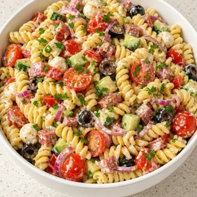 Rotini Pasta Salad
