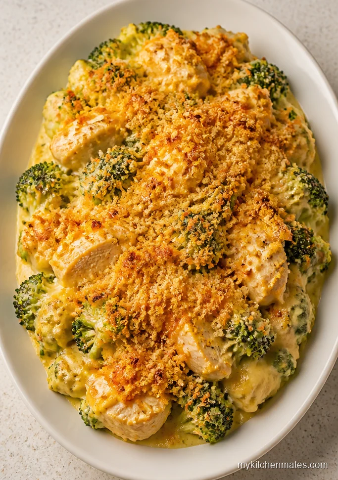 Rotisserie Chicken Broccoli Divan Casserole
