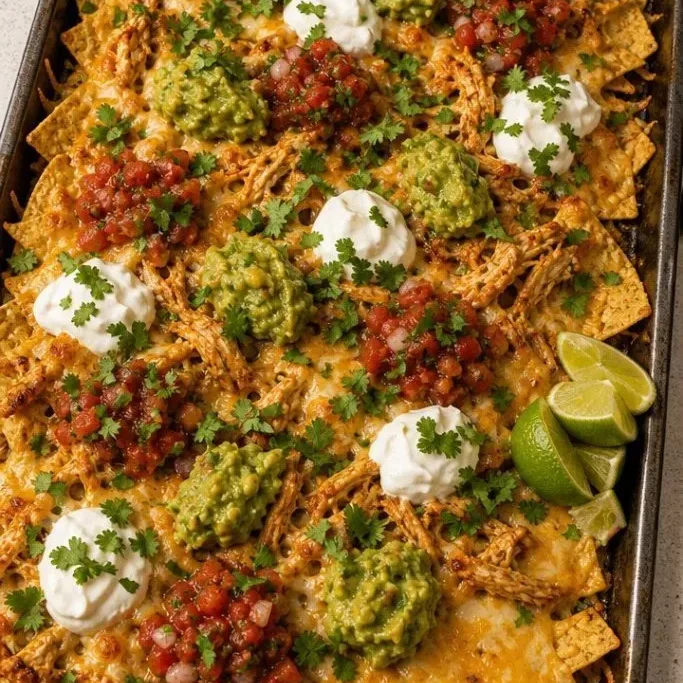 20-Minute Rotisserie Chicken Nachos Rotisserie Chicken Nachos