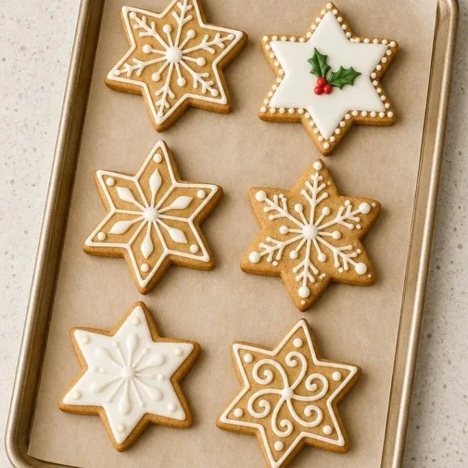 Royal Icing Christmas Cookies