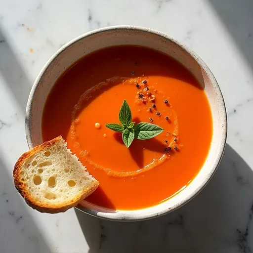 Rustic Farmhouse Tomato Soup