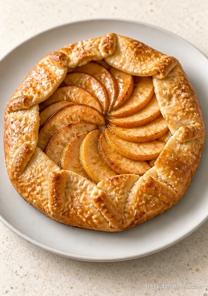 13 Sourdough Discard Apple Recipes for Cozy Fall Baking Rustic Sourdough Discard Apple Galette
