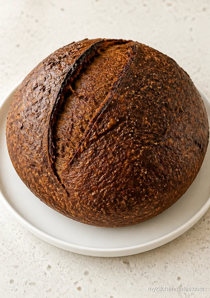 Rye Caraway Dutch Oven Bread