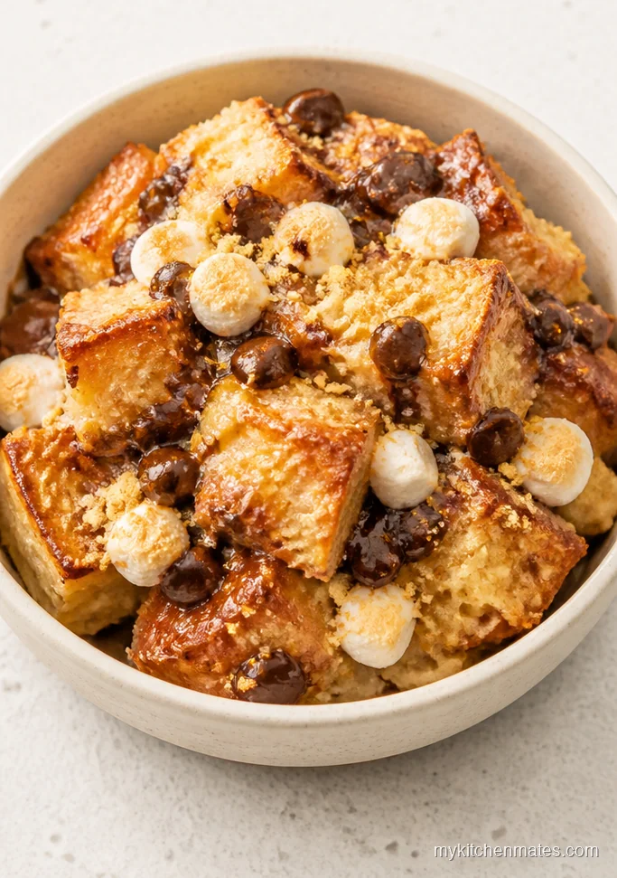 S'mores Crockpot French Toast