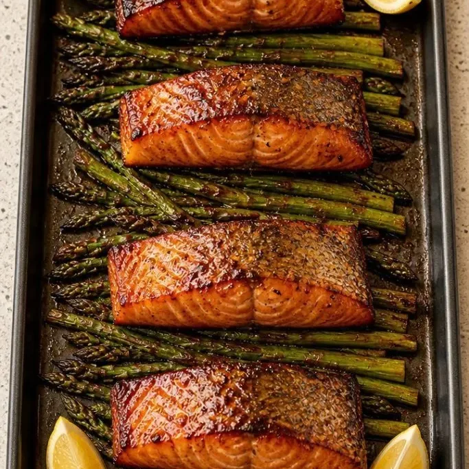 Salmon And Asparagus