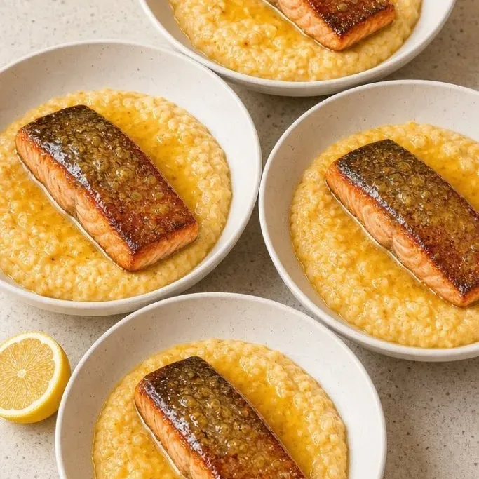 Salmon And Grits
