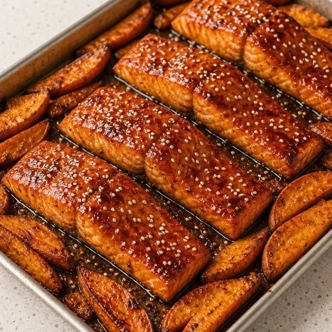Salmon And Sweet Potatoes