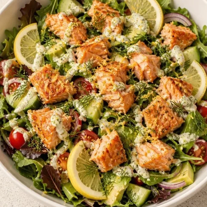 Salmon Avocado Salad