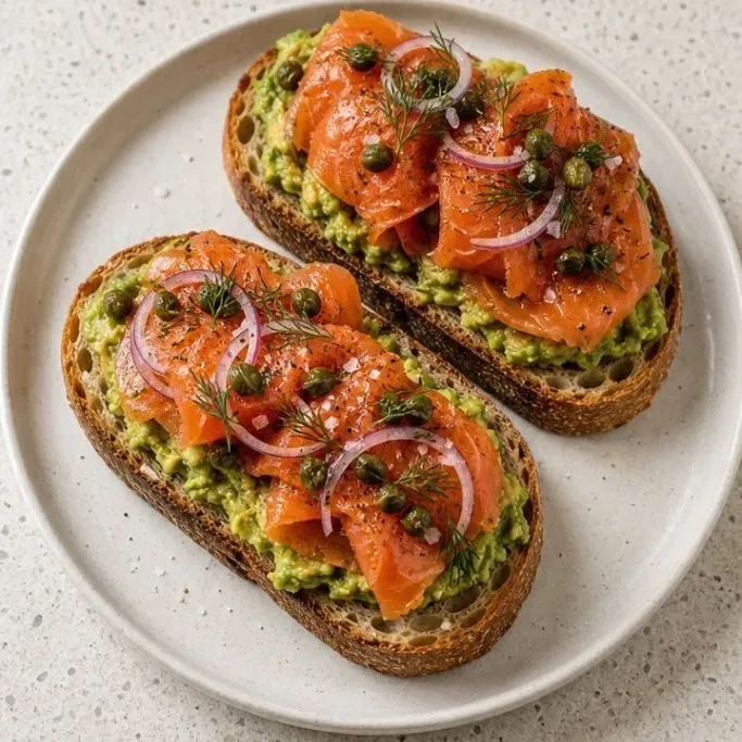 Salmon Avocado Toast