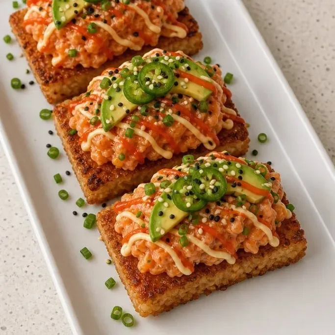 Salmon Crispy Rice