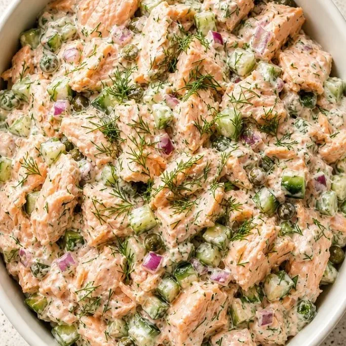 Salmon Cucumber Salad