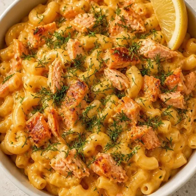 Quick One-Pot Salmon Mac and Cheese Salmon Mac And Cheese