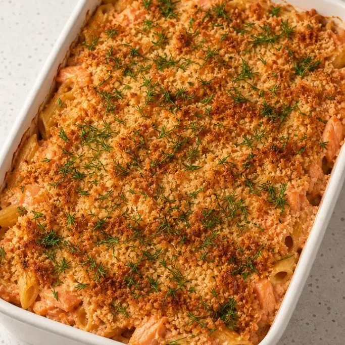 Salmon Pasta Bake