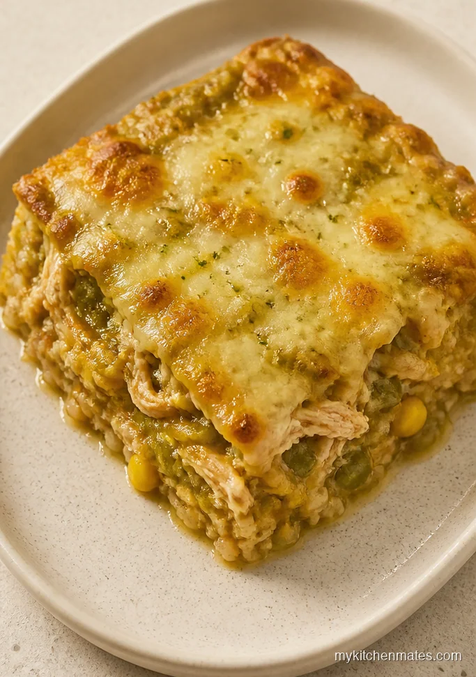 12 Easy Chicken and Rice Casserole Recipes for Busy Cooks Salsa Verde Chicken and Rice Bake