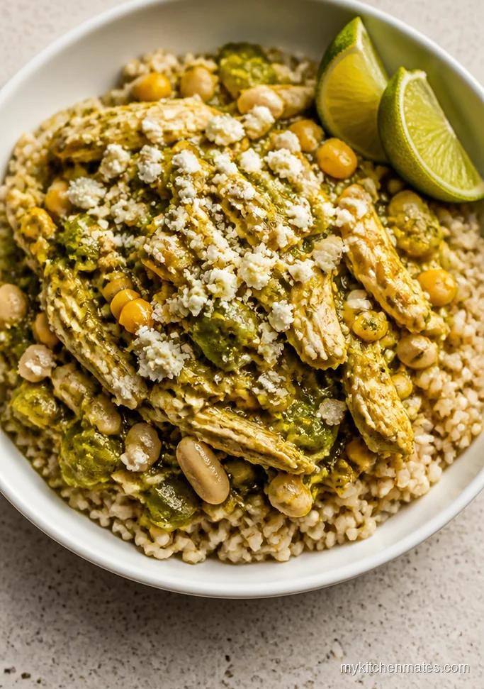 Salsa Verde Chicken Bowls
